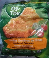 Mängden socker i Escalopes Entières de Dinde Panées et Précuites