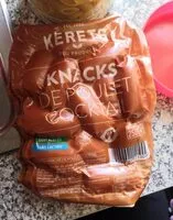 Mängden socker i Knacks de poulet