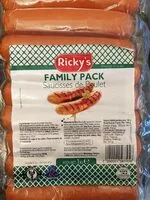 Mängden socker i Ricky's