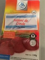 Mängden socker i Salami de dinde