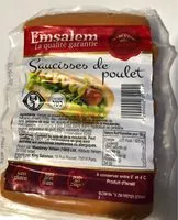 Mängden socker i Saucisses de poulet