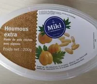 Mängden socker i Houmous extra