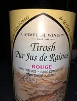 Mängden socker i Jus de raisin