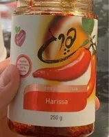 Mängden socker i Harissa pereg