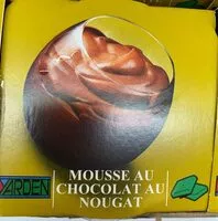 Mängden socker i Mousse au chocolat au nougat