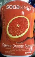 Mängden socker i Concentré saveur Orange Sanguine