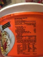 Mängden socker i Chef's meal chicken flavour