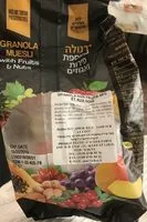 Mängden socker i Granola muesli