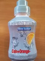 Mängden socker i Cola+Orange-Geschmack