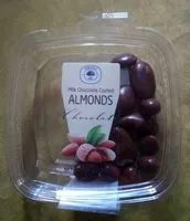 Mängden socker i Amandes enrobées de chocolat au lait