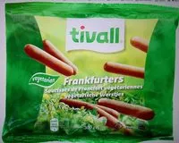 Mängden socker i Tivall Vegetarian Frankfurters