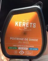 Mängden socker i Poitrine de dinde au miel