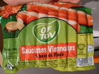 Mängden socker i Saucisses Viennoises à base de dinde