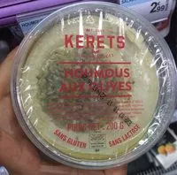 Mängden socker i Houmous aux olives