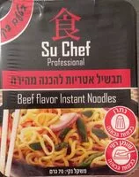 Mängden socker i Instant Noodles Beef Flavor