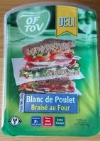 Mängden socker i Blanc de poulet braisé au four