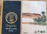 Mängden socker i Organic Medjoyl Dates