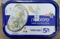 Mängden socker i סימפוניה שום שמיר