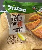 Mängden socker i שניצל צמחוני