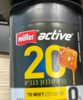 Mängden socker i מולר אקטיב