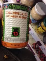 Mängden socker i Concombres au sel