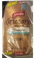 Mängden socker i Artesano Bakery Bread, Brioche