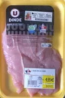 Mängden socker i Escalope de dinde