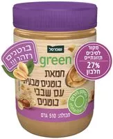 Mängden socker i חמאת בוטנים טבעית עם שבבי בוטנים