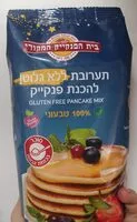 Mängden socker i תערובת ללא גלוטן להכנת פנקייק