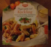 Mängden socker i Coop Dagens pasta med Kyckling