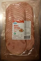 Mängden socker i Coop X-tra Rökt skinka