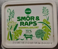Mängden socker i Smör & Raps Normalsaltat