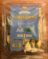 Mängden socker i Tortelloni ricotta & spenat