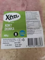 Mängden socker i Kokt skinka