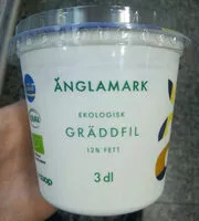 Mängden socker i Ekologisk gräddfil