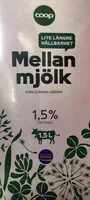 Mängden socker i Mellan Mjölk