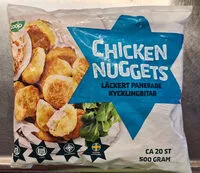 Mängden socker i Chicken nuggets