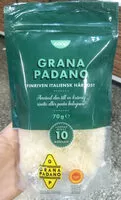 Mängden socker i Grano padano
