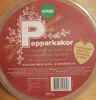 Mängden socker i Pepparkakor