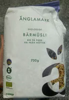 Mängden socker i Ekologisk bärmüsli