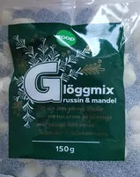 Mängden socker i Glöggmix russing & mandel