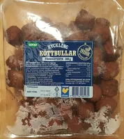 Mängden socker i Kyckling Köttbullar - Färdigstekta