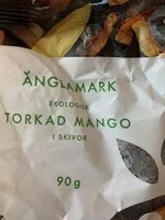 Mängden socker i Ekologisk torkad mango
