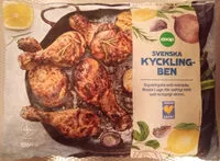 Mängden socker i Coop Svenska kycklingben