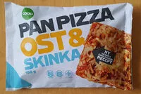 Mängden socker i Pan Pizza Ost & Skinka