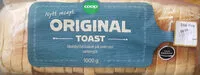 Mängden socker i Coop Original Toast
