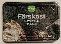 Mängden socker i Färskost naturell