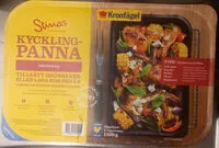 Mängden socker i Stinas kycklingpanna Original