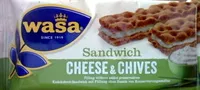 Mängden socker i Sandwich Cheese & Chives