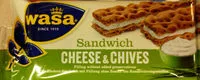 Mängden socker i Sandwich Cheese & Chives
